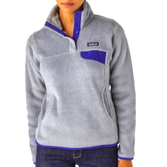 Patagonia Jackets & Blazers - 🚫SOLD🚫 patagonia retool snap t gray fleece pullover size small NWOT